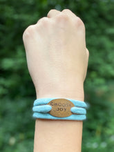 Choose Joy - Cloth Wrapped Bracelet